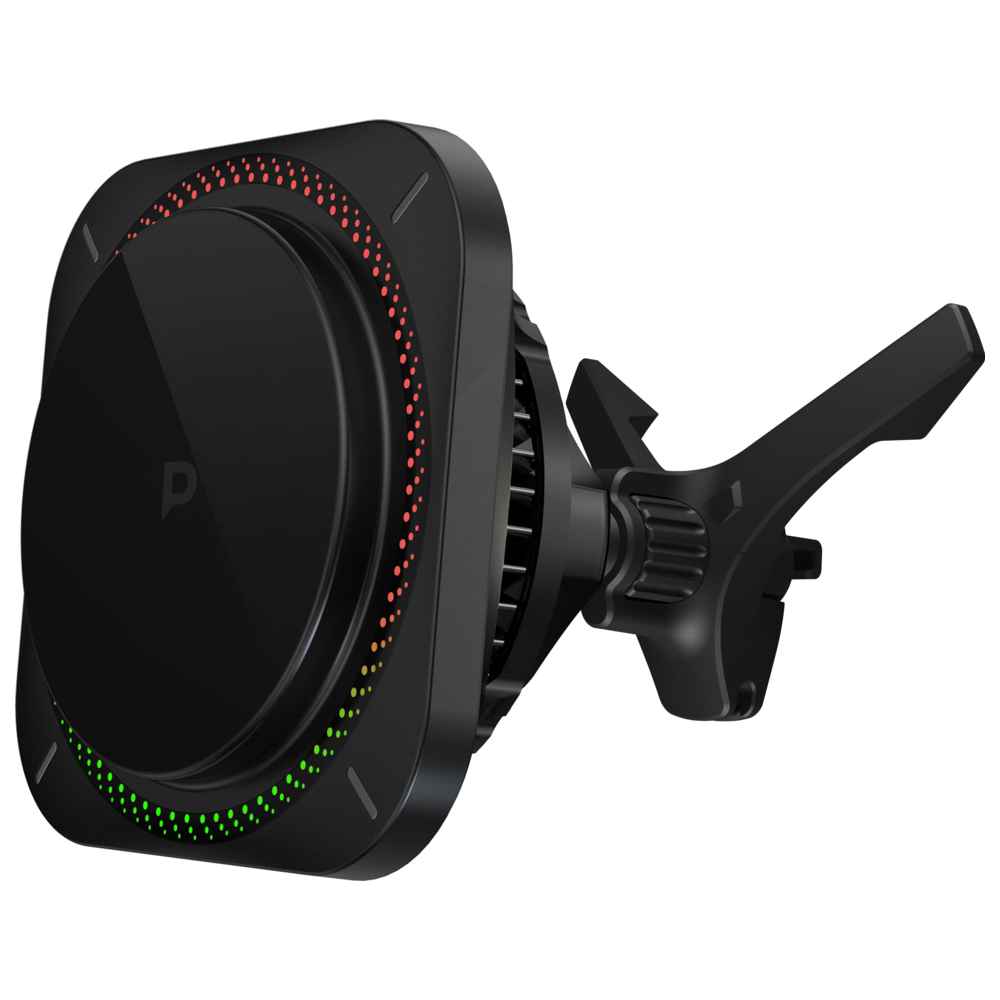 Powerology - Qi2 Standard Square Magsafe Fast Charger - Black - 15 W