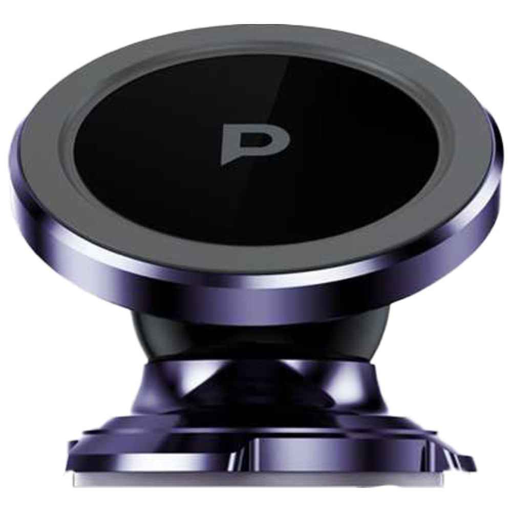 Powerology - 360-Degree Rotatable Heavy Duty Magnetic Car Mount - Purple