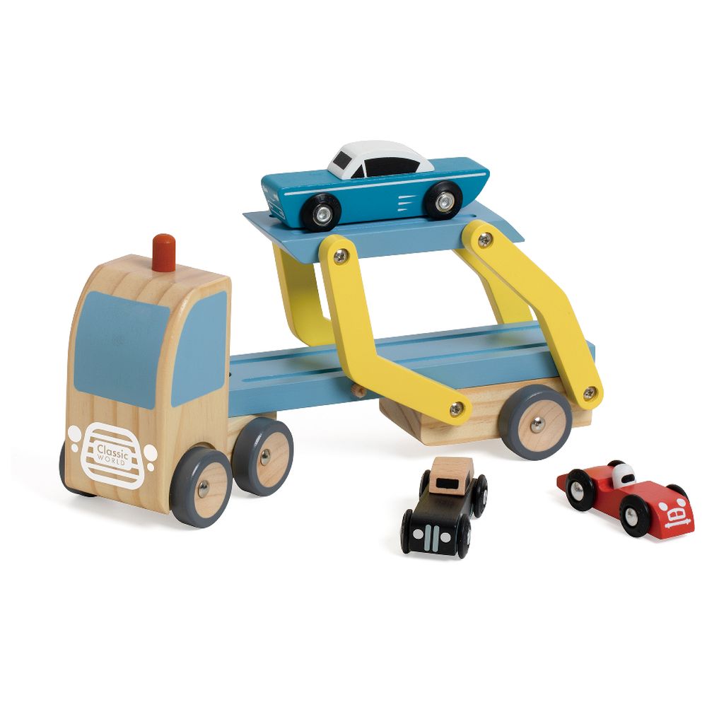Classic World - Car Transporter Truck - 5 Pc Set