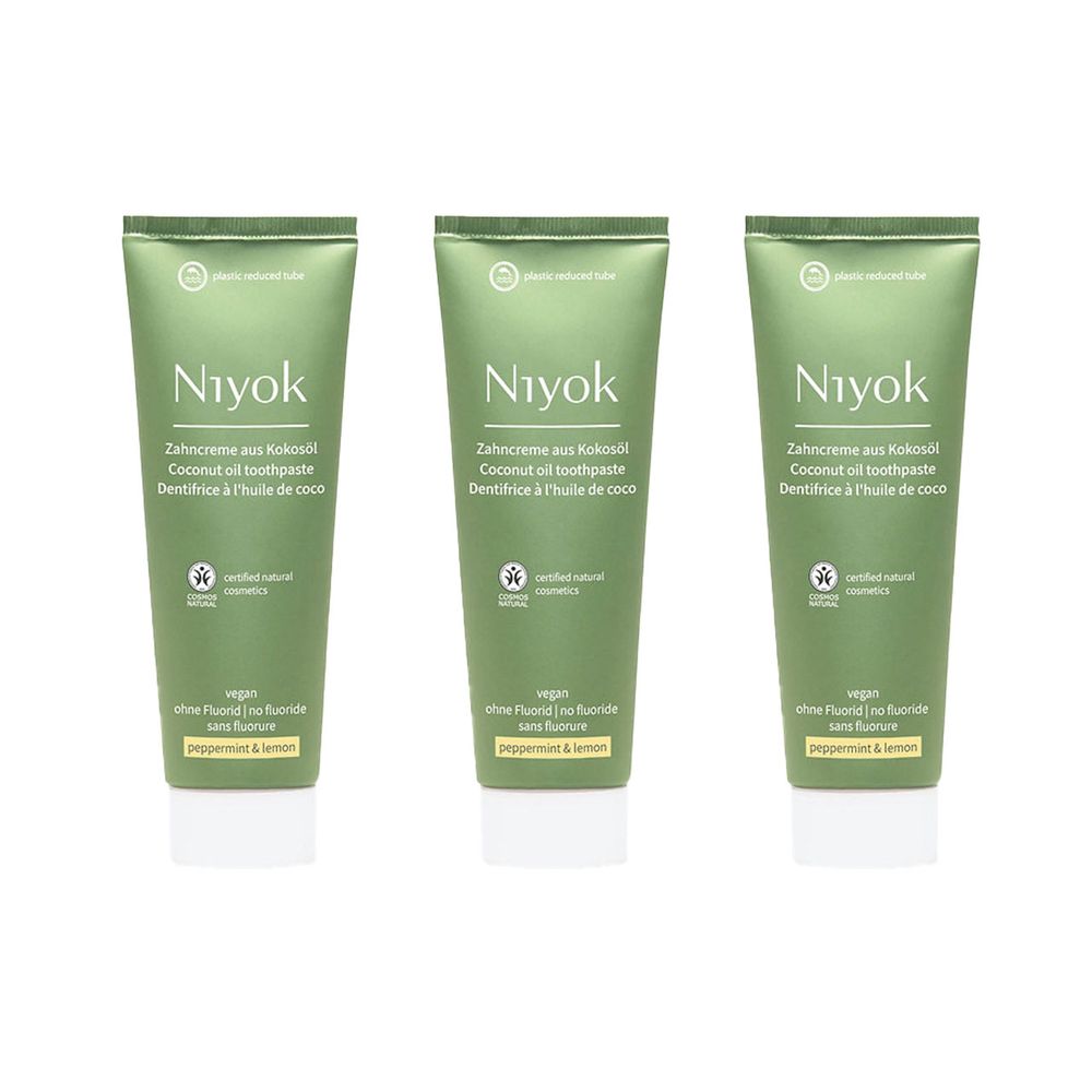 Niyok- Coconut Oil Toothpaste - Peppermint And Lemon Flavor