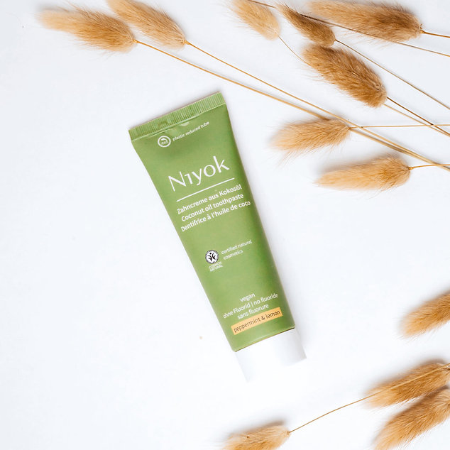 Niyok- Coconut Oil Toothpaste - Peppermint And Lemon Flavor
