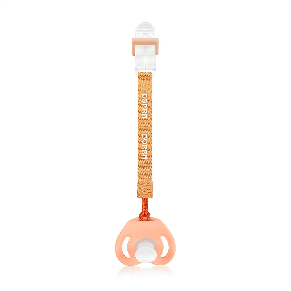 Borrn - Soother Clip Only - Orange
