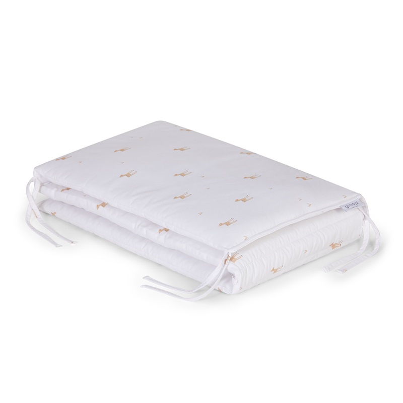 Gloop Organic Baby Cot Bumper - Little Deer - 190x35cm