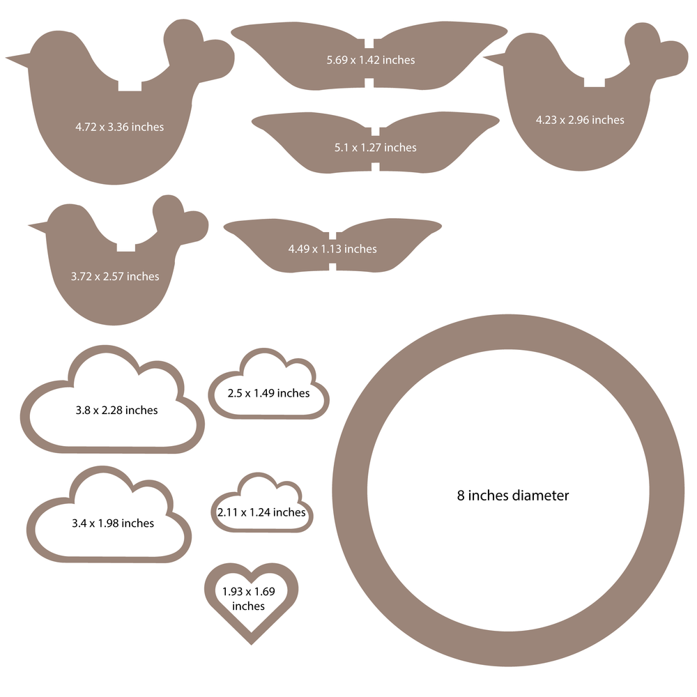 Chalk and Chuckles - Yarn Birds Craft Kit