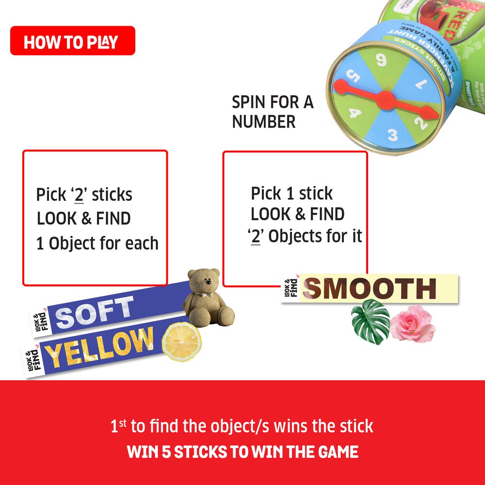 Chalk and Chuckles - Smart Sticks - Scavenger Hunt