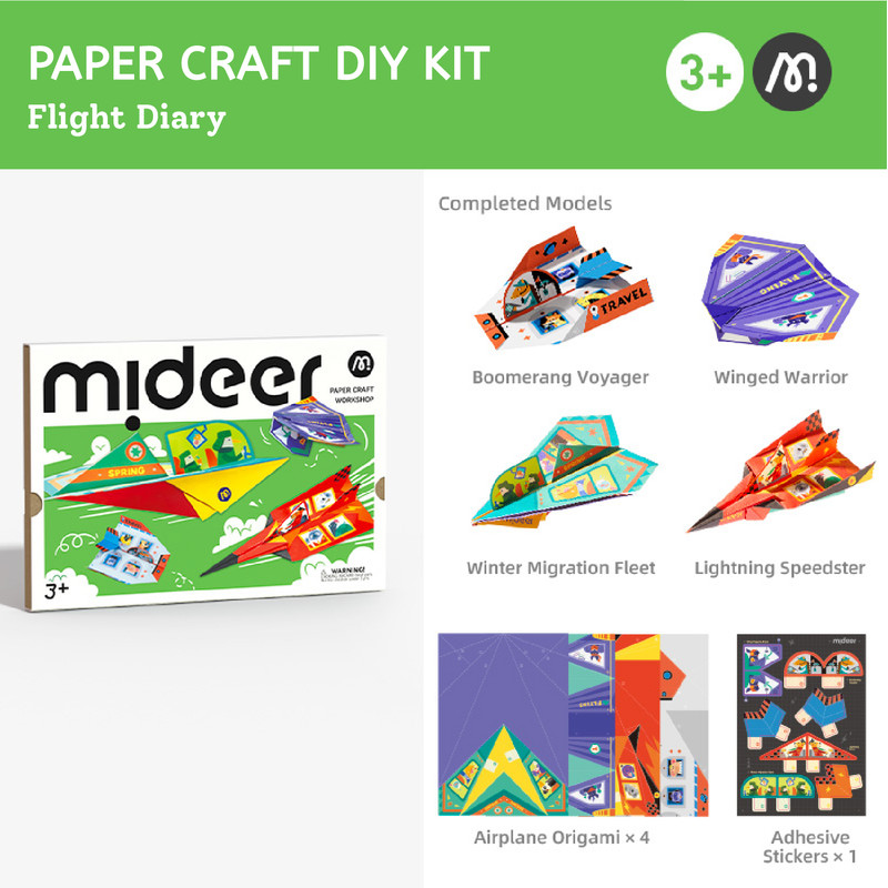 ماي دير - مجموعة الأعمال اليدوية بالورق - مذكرات طيران