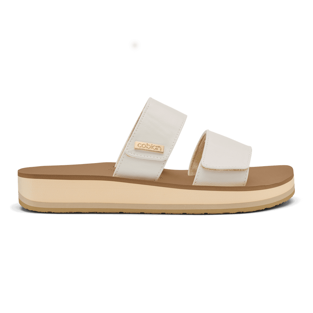 Cobian - Women's Dana Rise Flip Flop - White
