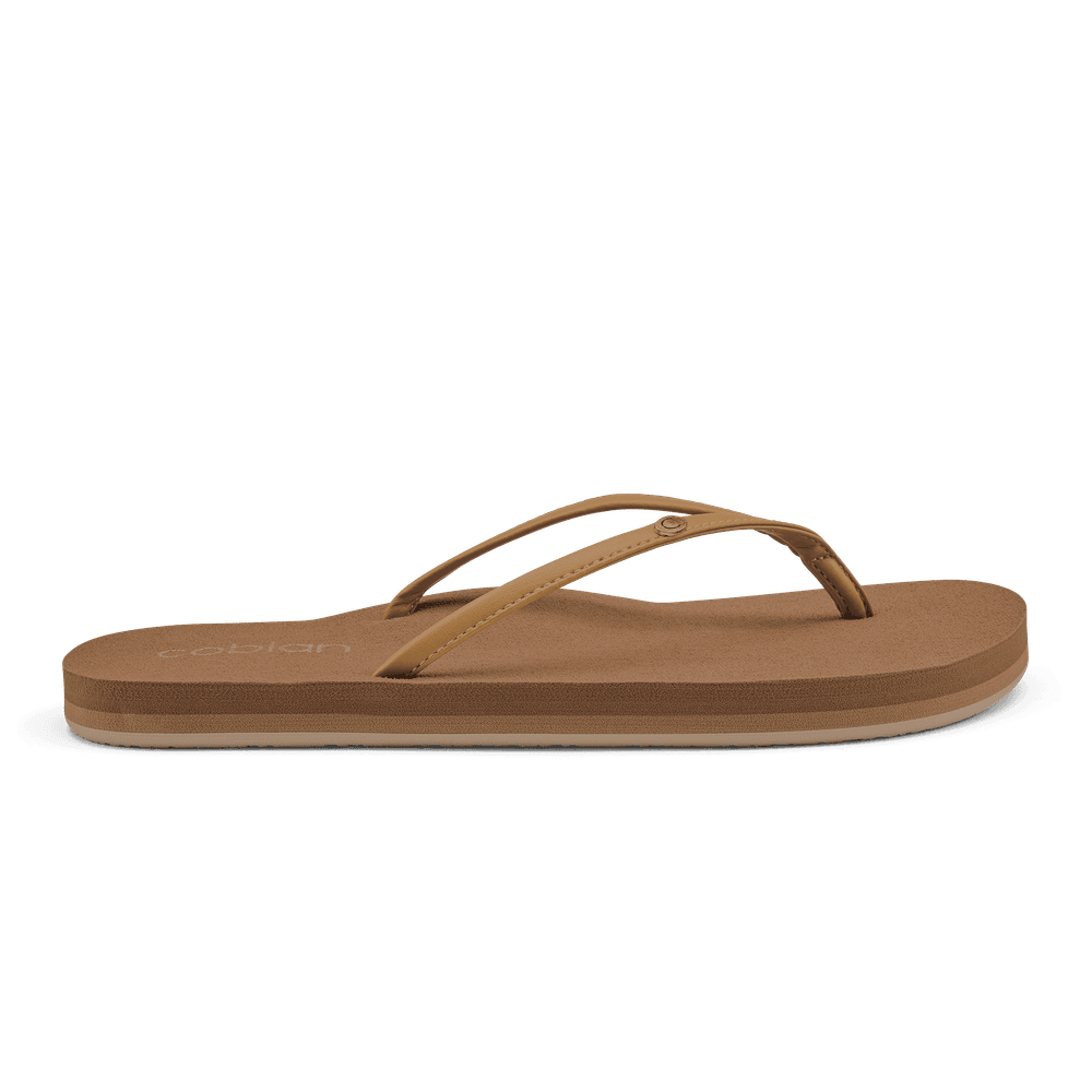 Cobian - Women's Nias Bounce Flip Flop - Tan
