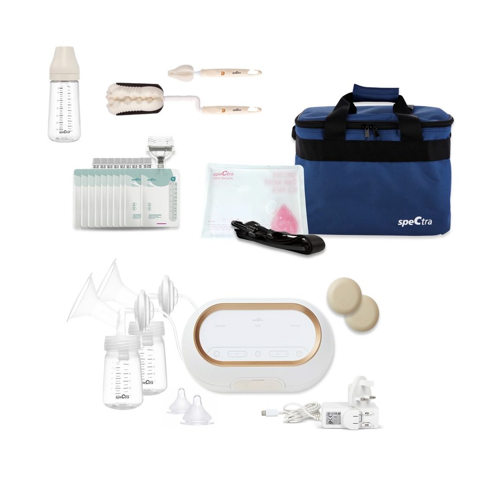 Spectra Baby - Dual Compact Breast Pump Super Set - Multicolor