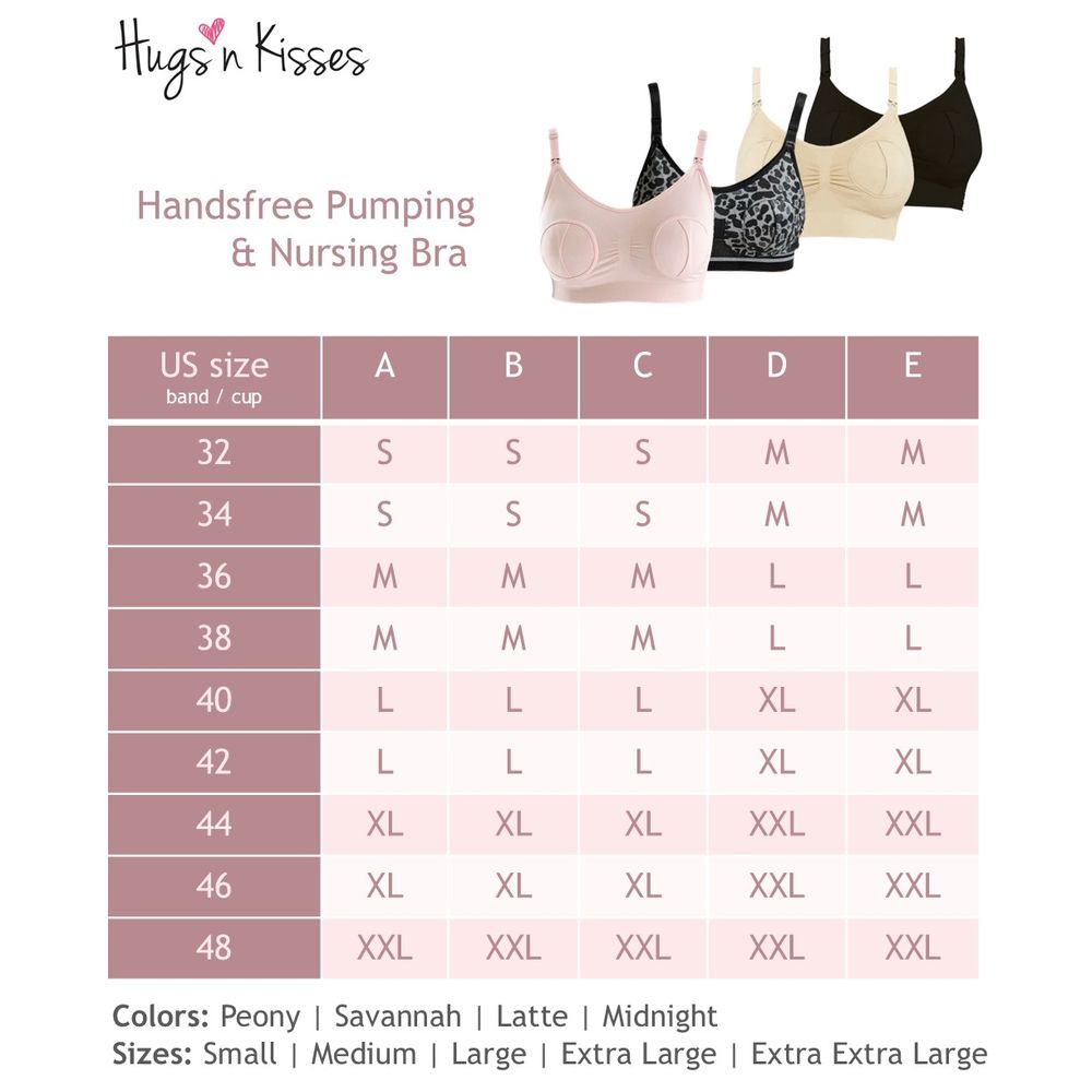 Spectra Baby - Hugs N Kisses Hands-Free Pumping/Nursing Bra - Savannah