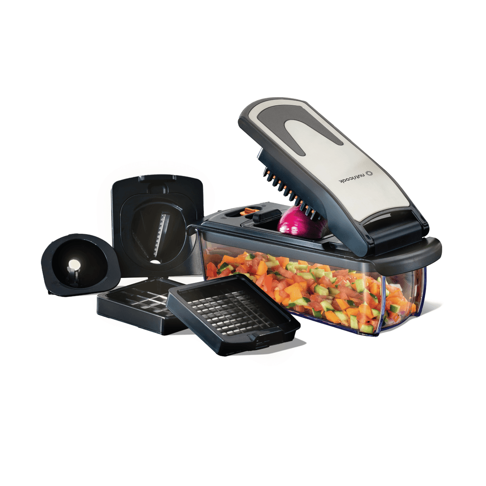 Nutricook - 4-In-1 Vegetable Chopper & Spiralizer