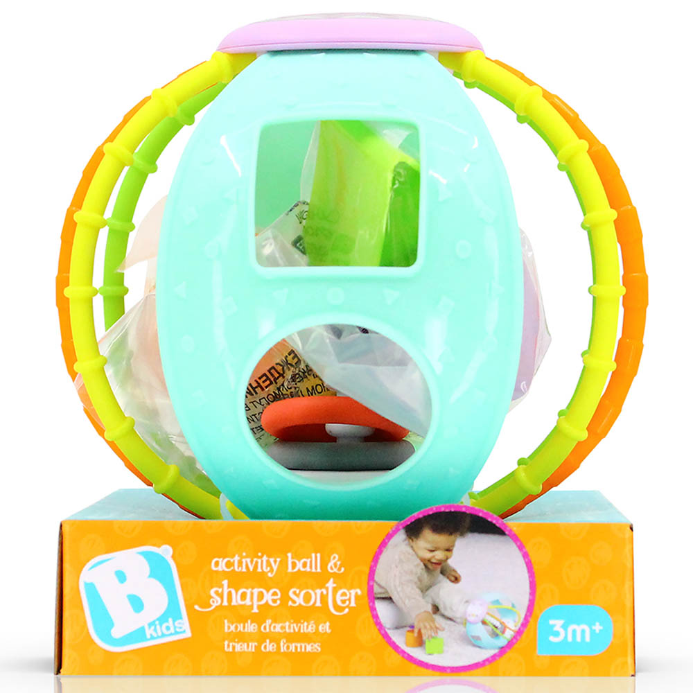 B Kids - Activity Ball And Shape Sorter Set