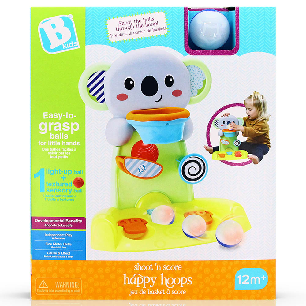 B Kids - Shoot 'N Score Happy Hoops Interactive Toy - Koala