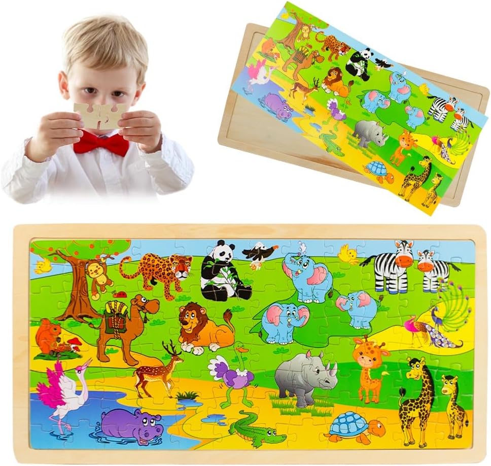 UKR - Farm Wooden Jigsaw Puzzle - 100 Pcs