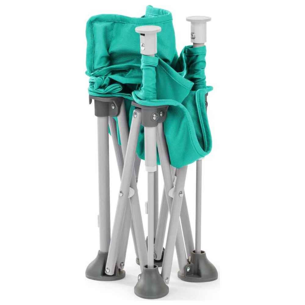 برايت ستارتس - كرسي أطفال داعم محمول بوب اند سيت - أزرق مخضر