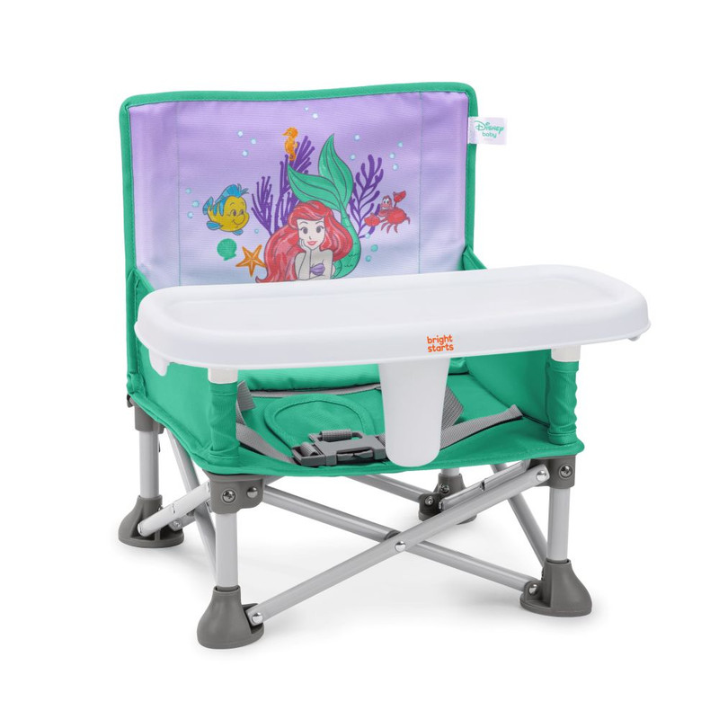 Bright Starts Multi-Use Little Mermaid Pop & Sit Portable Booster Seat