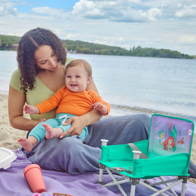 Bright Starts Multi-Use Little Mermaid Pop & Sit Portable Booster Seat
