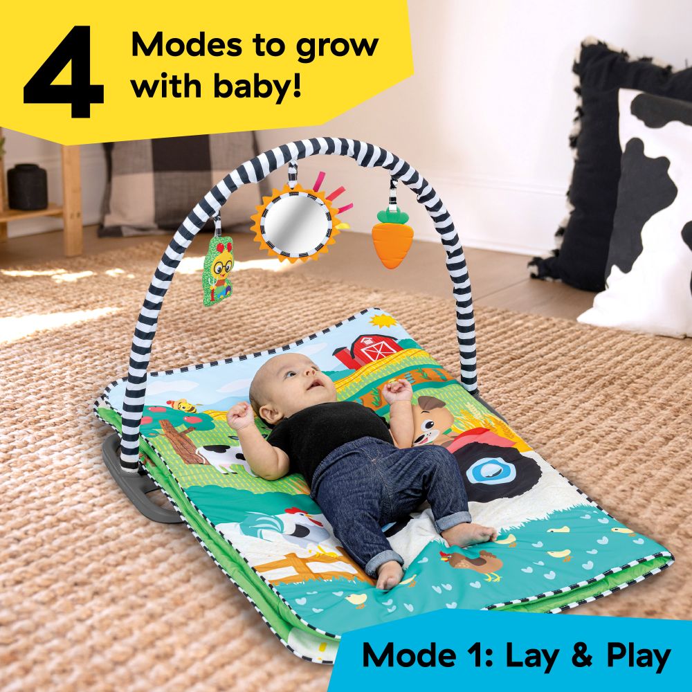 Baby Einstein - Busy Barnyard Grow With Me Play Gym
