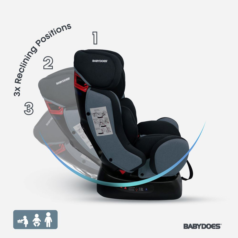 Babydoes - Driver Baby Travel Car Seat - Black