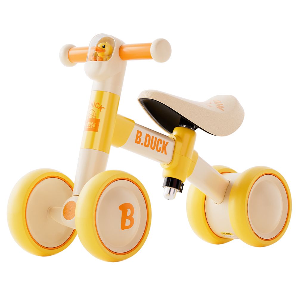 B.Duck - Toddler Balance Bike With Adjustable Handlebar - Yellow