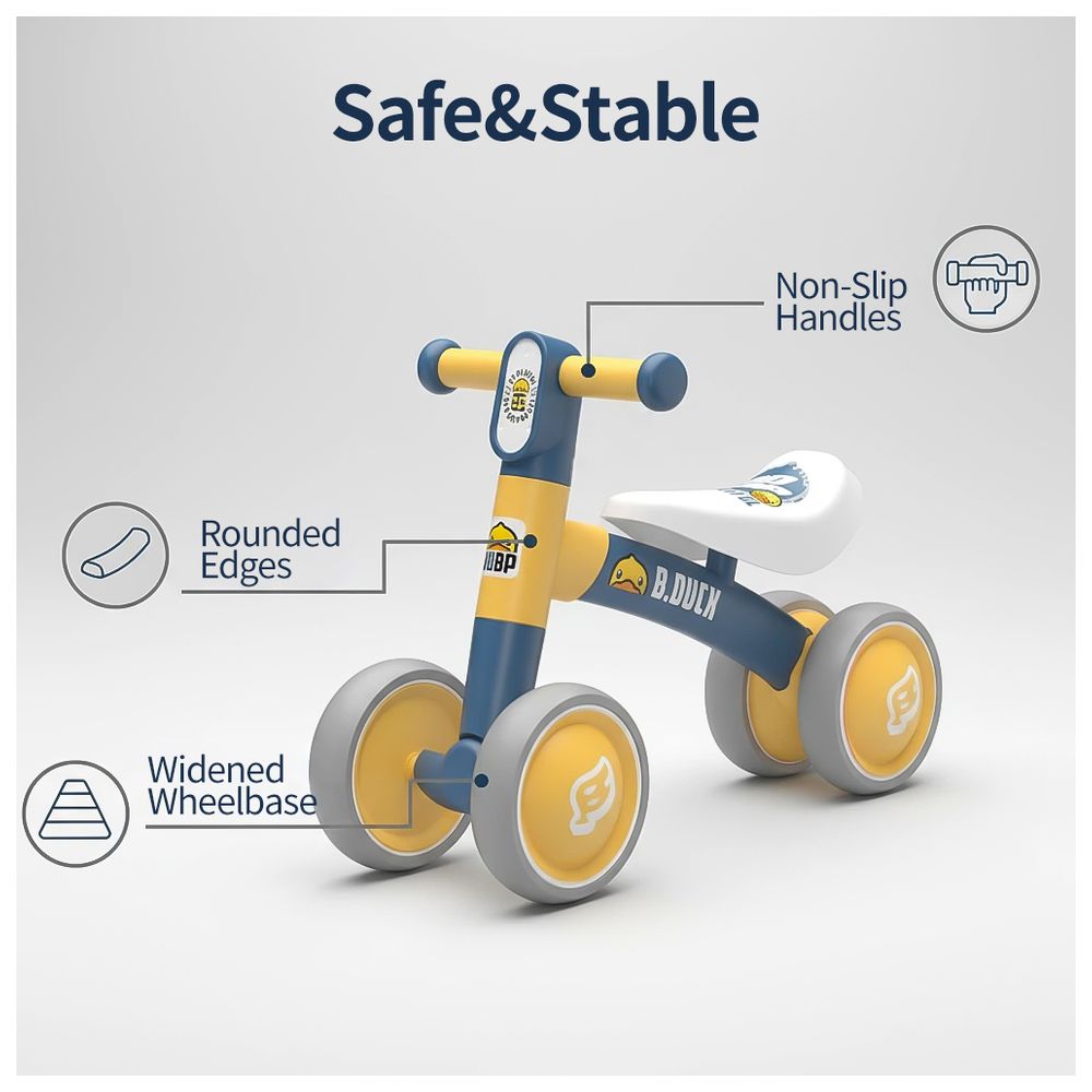 B.Duck - Toddler Balance Bike - Blue