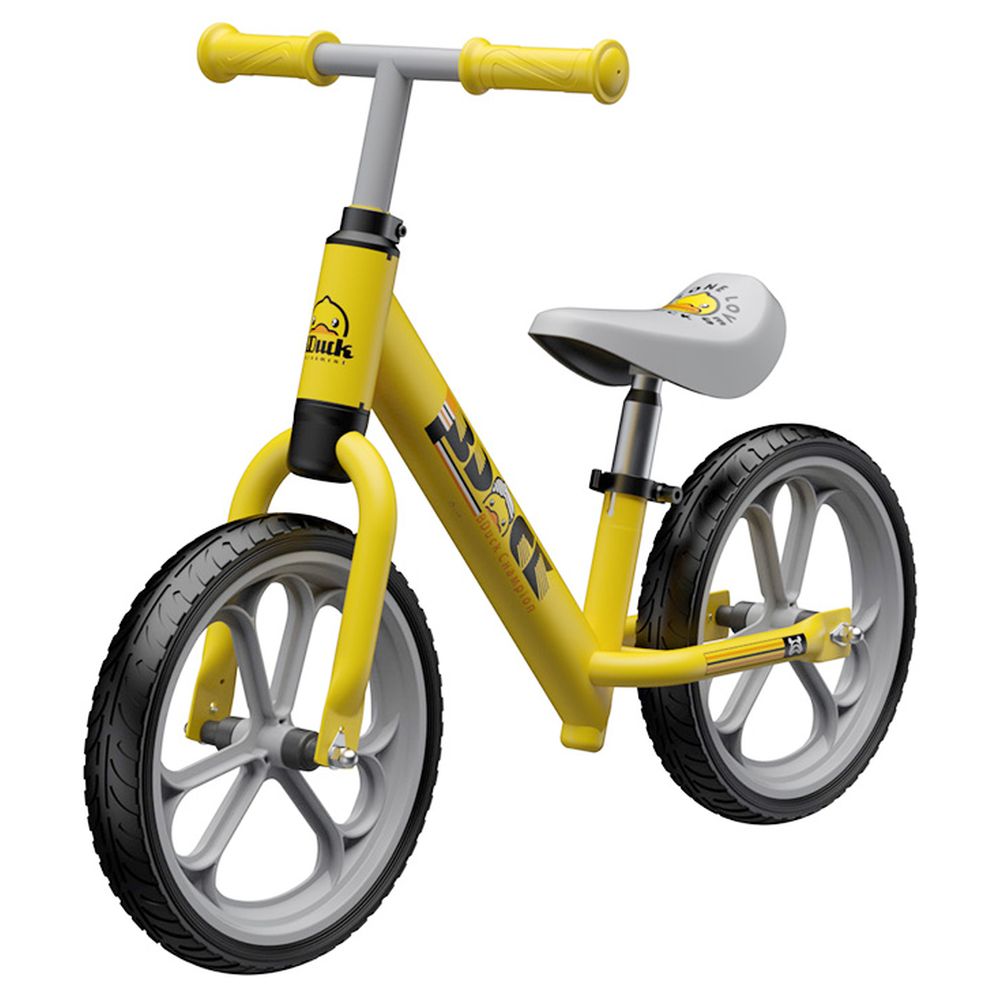 B.Duck - Kids Balance Bike With Adjustable Seat & Handlebar - Yellow