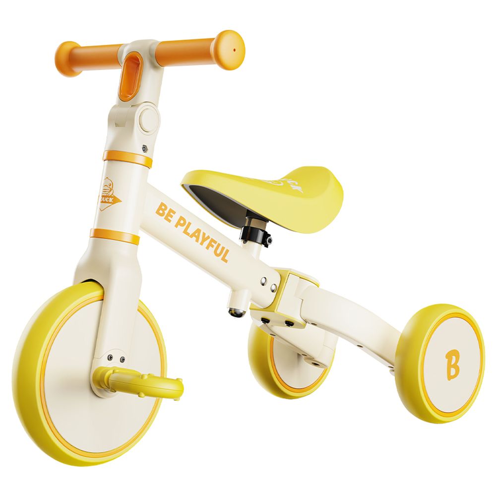 B.Duck - 3-in-1 Toddler Bike With Adjustable Seat & Handlebar