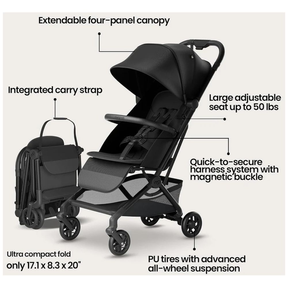 Mompush Velo Ultra-compact Lightweight Travel Stroller