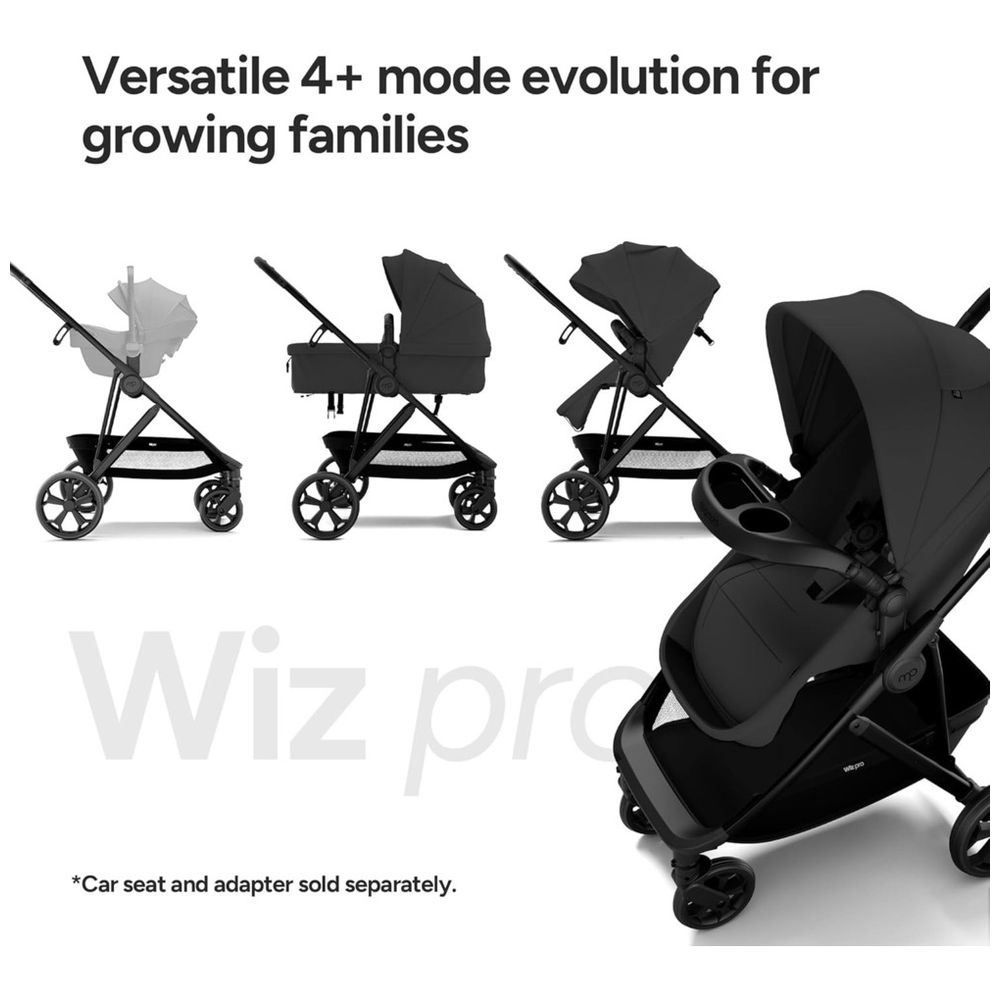 Mompush Wiz Pro 4-in-1 Baby Stroller