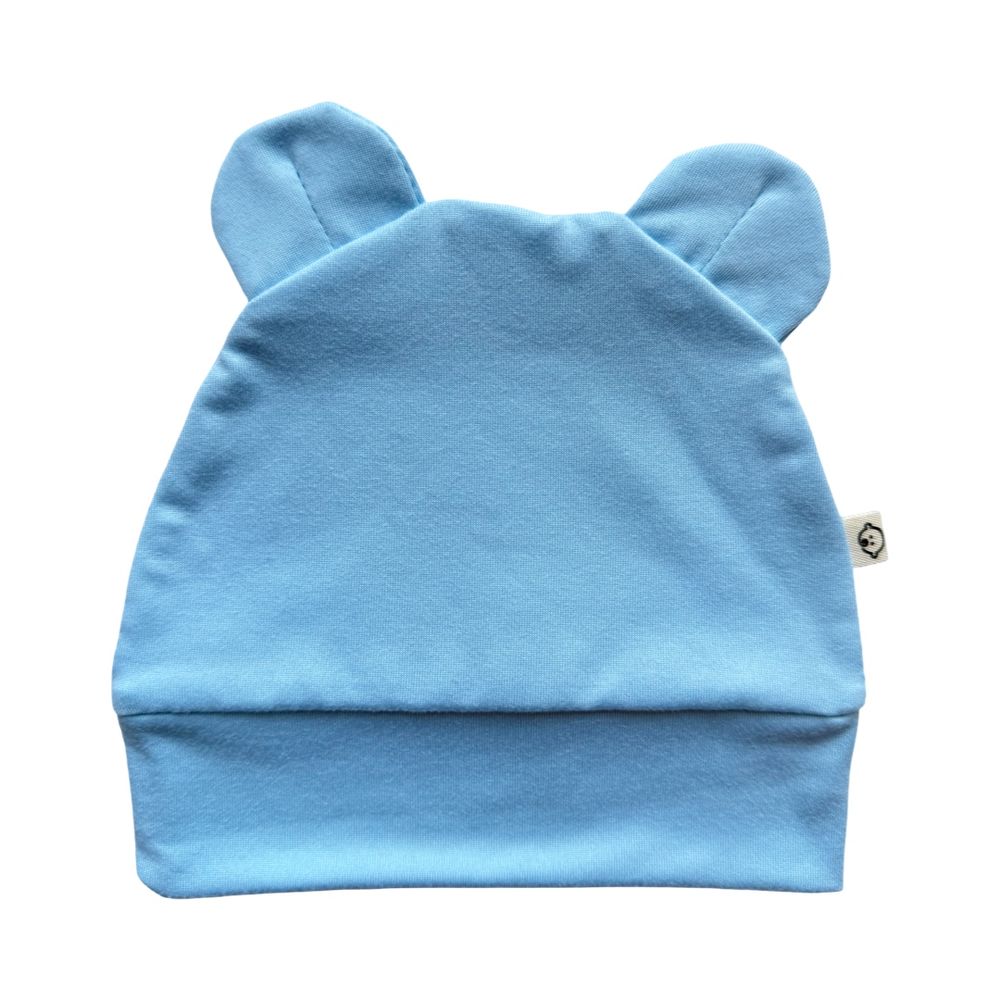 بيبي بوس - طقم قماط وقبعة من الخيزران العضوي - وردي - قطعتان