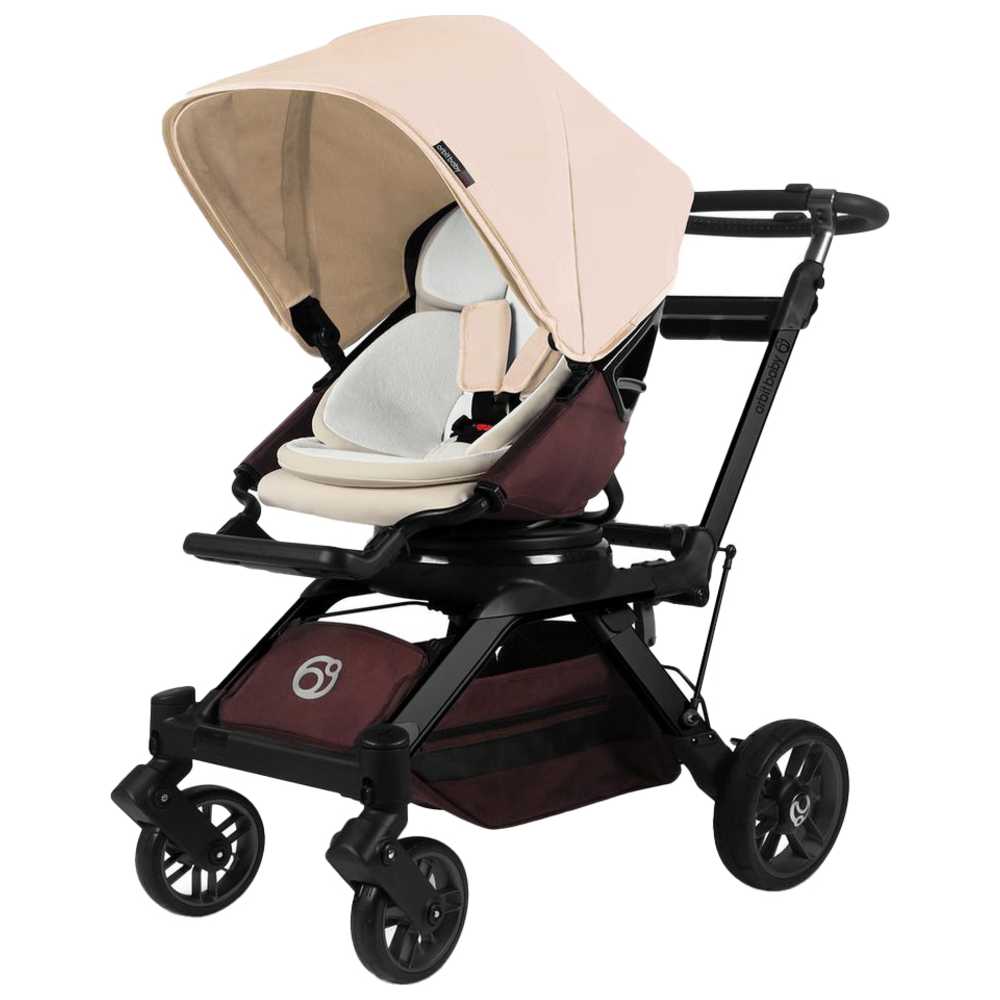 Orbit Baby - Baby Stroller - Black Frame With Mocha Seat