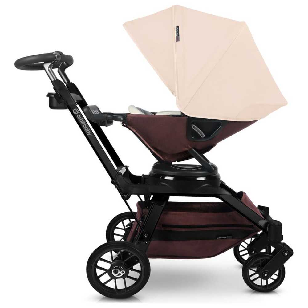 Orbit Baby - Baby Stroller - Black Frame With Mocha Seat