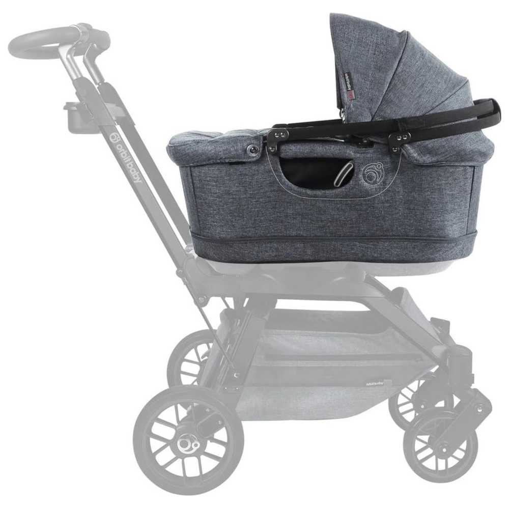 Orbit Baby G5 Bassinet With Rocker - Grey Melange