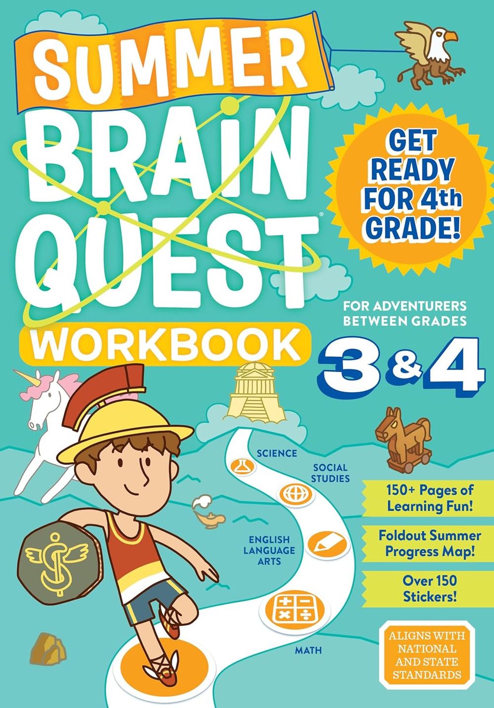 Summer Brain Quest Workbook: Between Grades 3 & 4