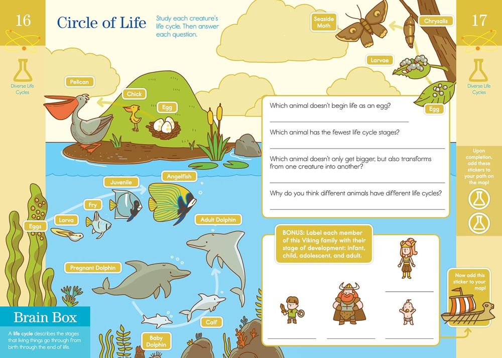 Summer Brain Quest Workbook: Between Grades 3 & 4