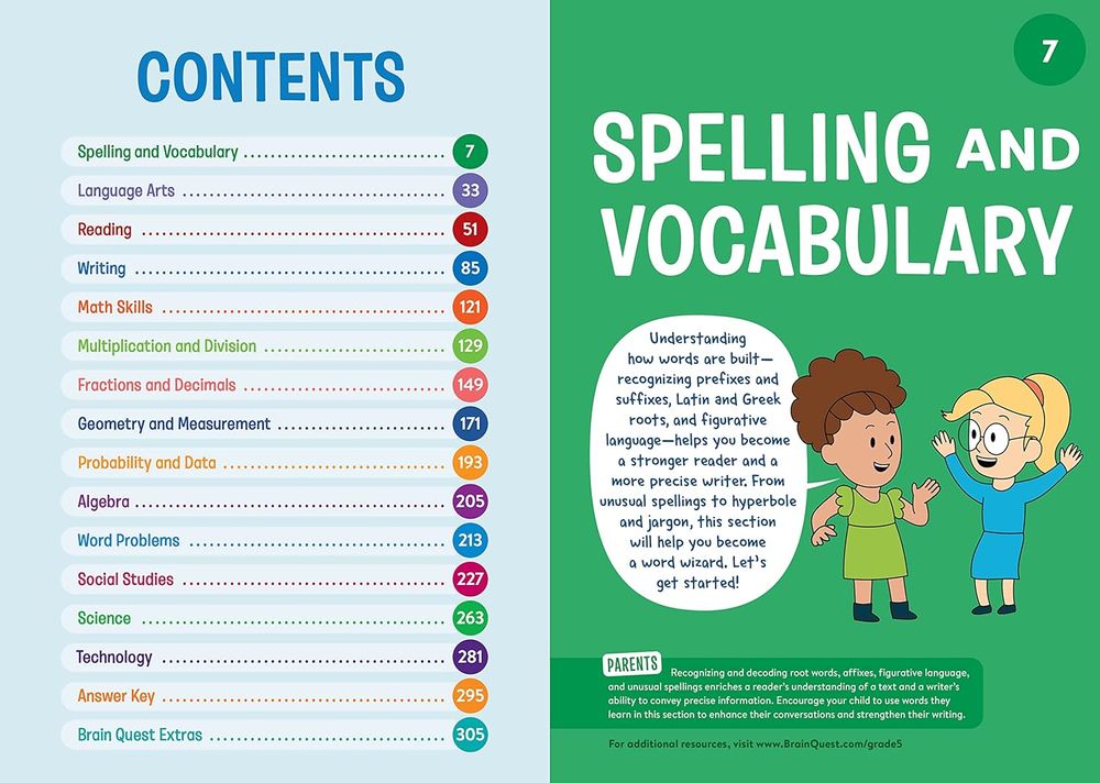 Brain Quest Workbook: 5th Grade Revised Edition