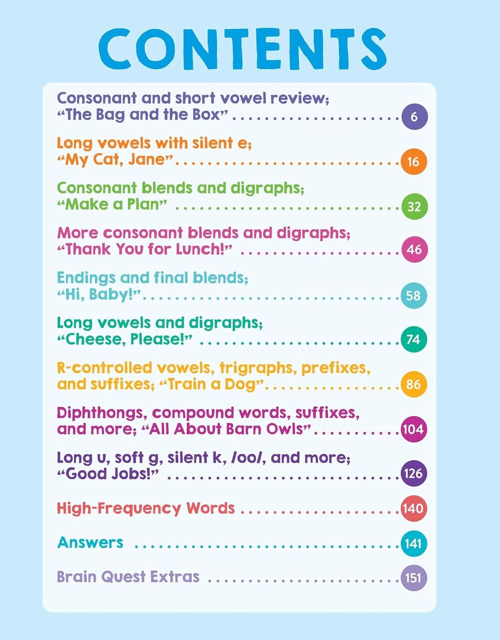 Phonics Workbook: Grade 1