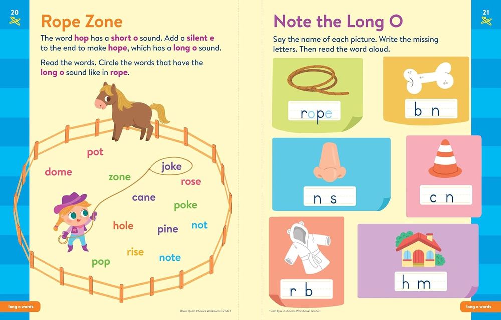Phonics Workbook: Grade 1