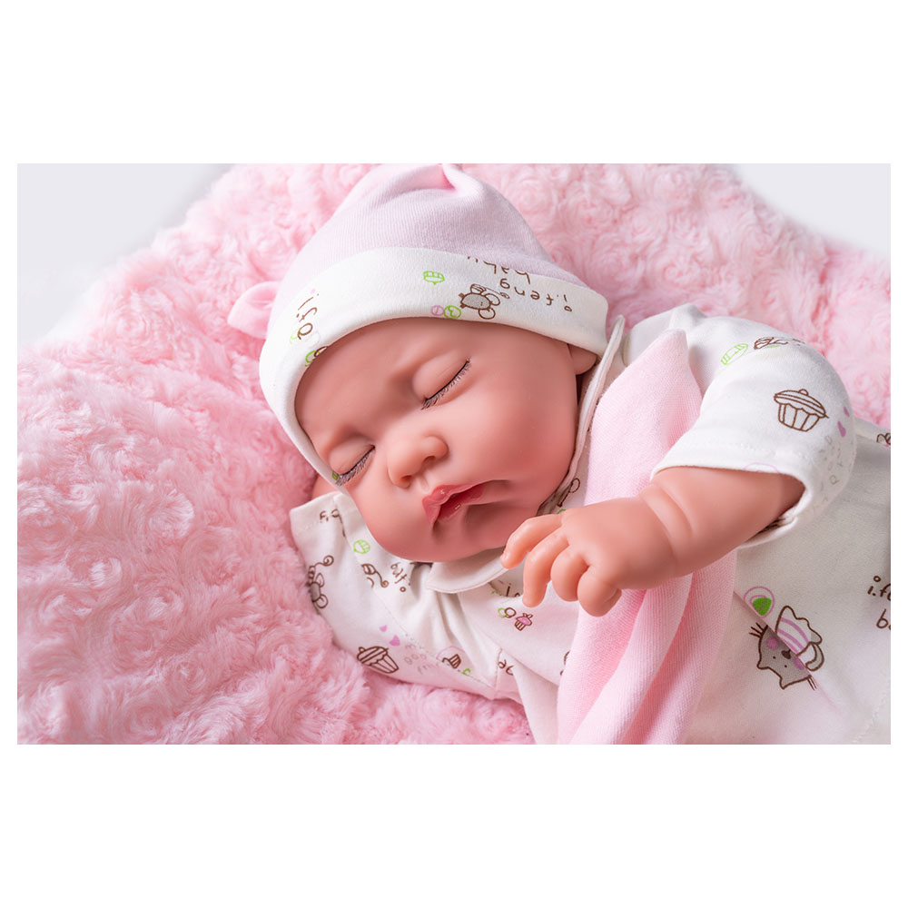 Antonio Juan - Sleepy Moon Newborn with Cushion Doll