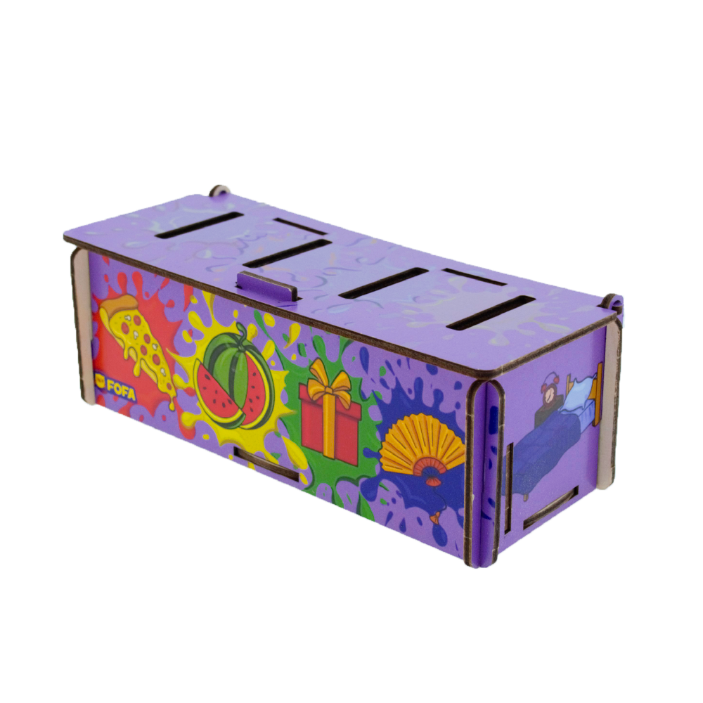 Fofa - Sorter Shapes And Objects Wooden Toy Educational Game