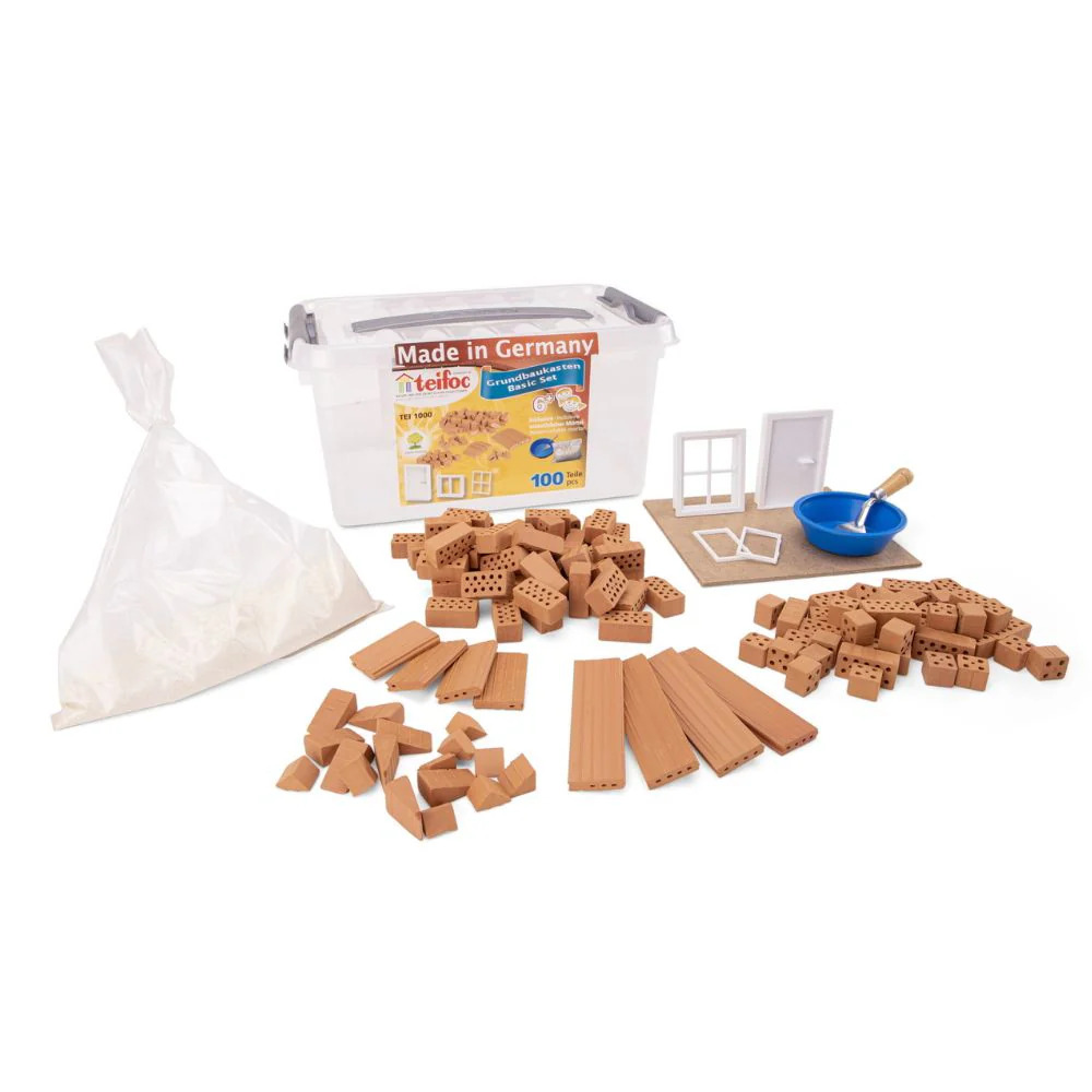 Teifoc - Tei Brick Construction Playset - 1000 Pcs