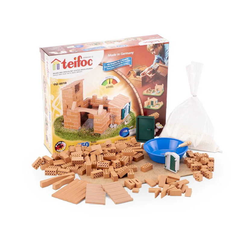 Teifoc - Stone Building Kit - House - 150 Pcs