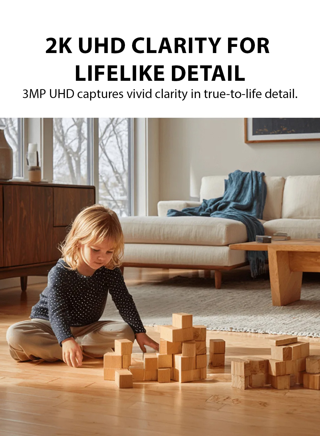 Xiaomi - Smart Camera Baby Monitor 3MP - White