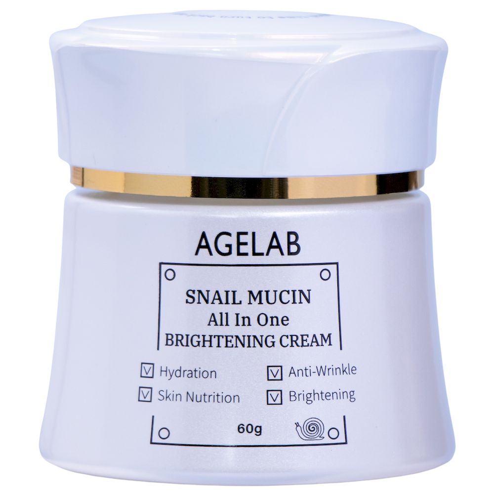 AgeLab - Snail Mucin All-In-One Brightening Cream - 60 gm