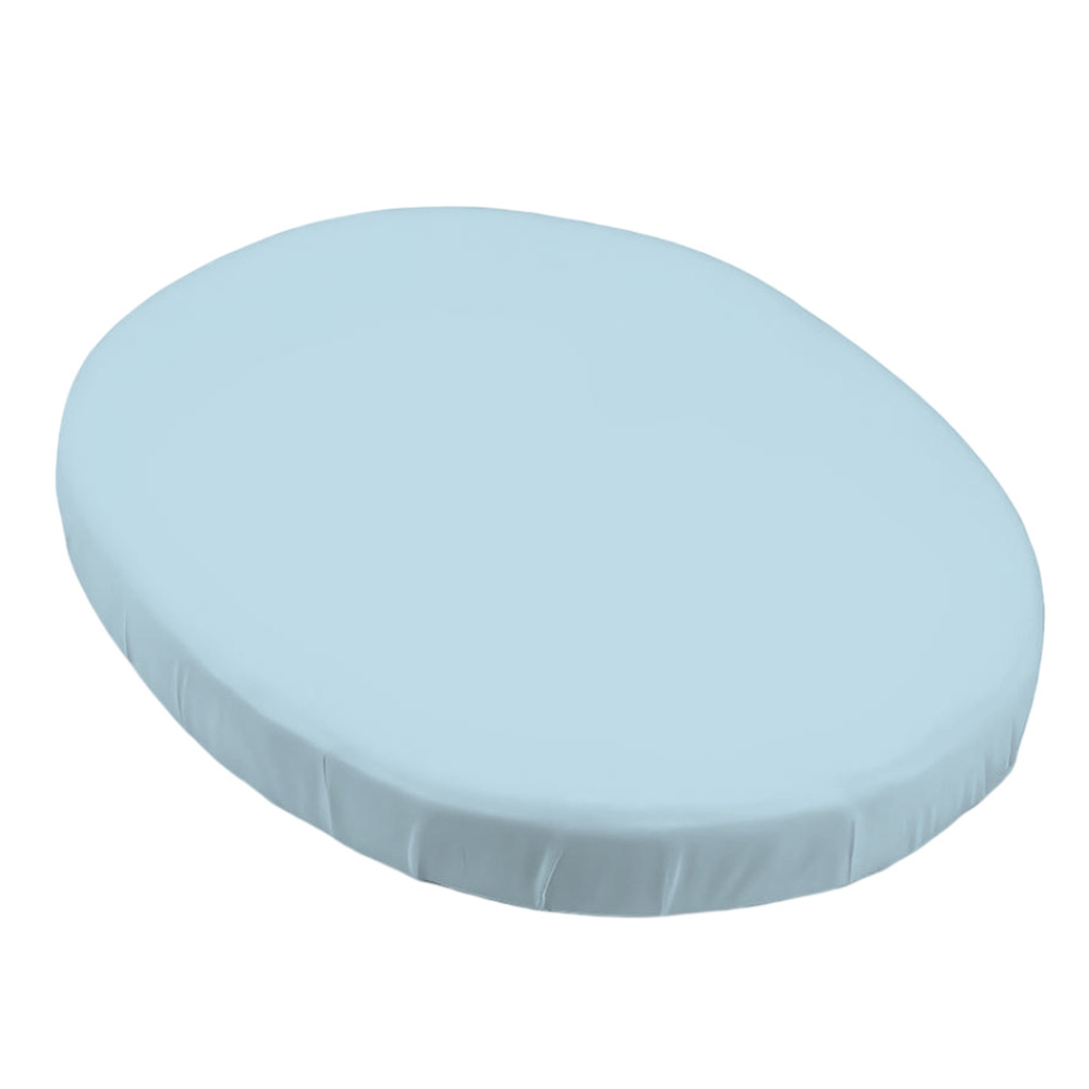 Fancy Fluff - Fitted Sheet For Stokke Sleepi Bed Mini - Blue