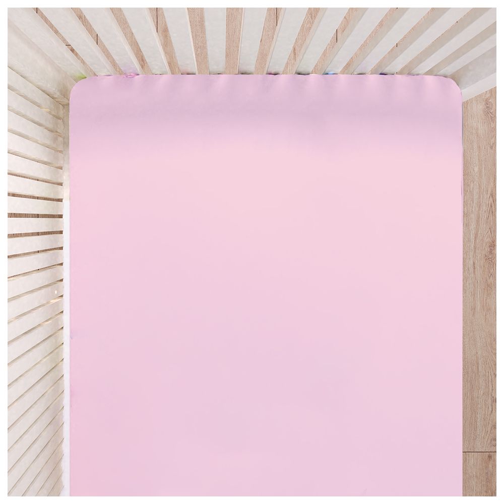 فانسي فلاف - طقم لحاف من القطن العضوي للأطفال الصغار - رينبو دريمز - 5 قطع