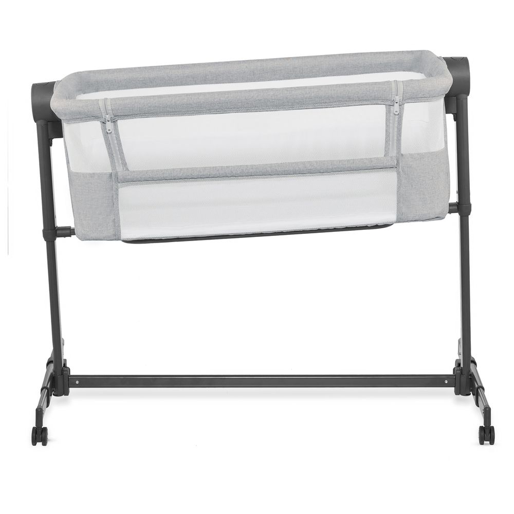Kinderkraft Neste Up 2 Bedside Baby Crib - Light Grey