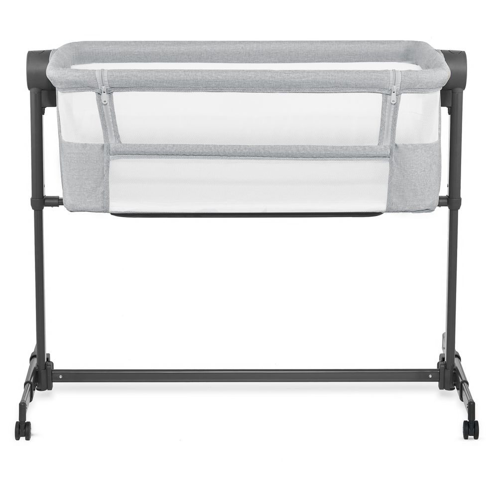 Kinderkraft Neste Up 2 Bedside Baby Crib - Light Grey