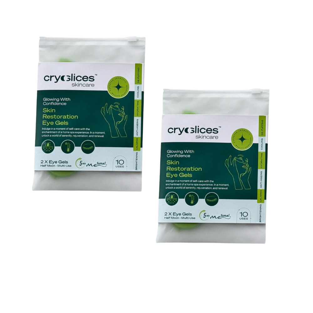 Cryoslices - Skincare Eye Gels Half Moon - Pack of 2