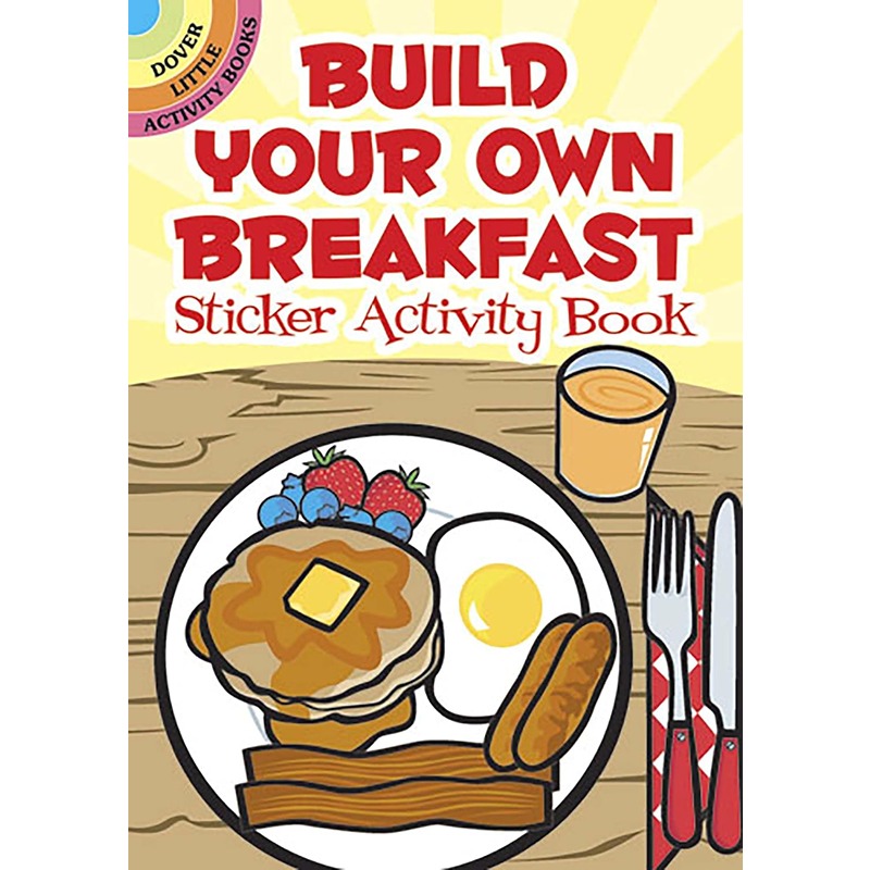 Build Your Own Breakfast Sticker Activity Book